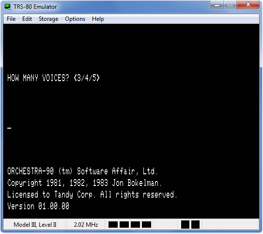 Screen shot